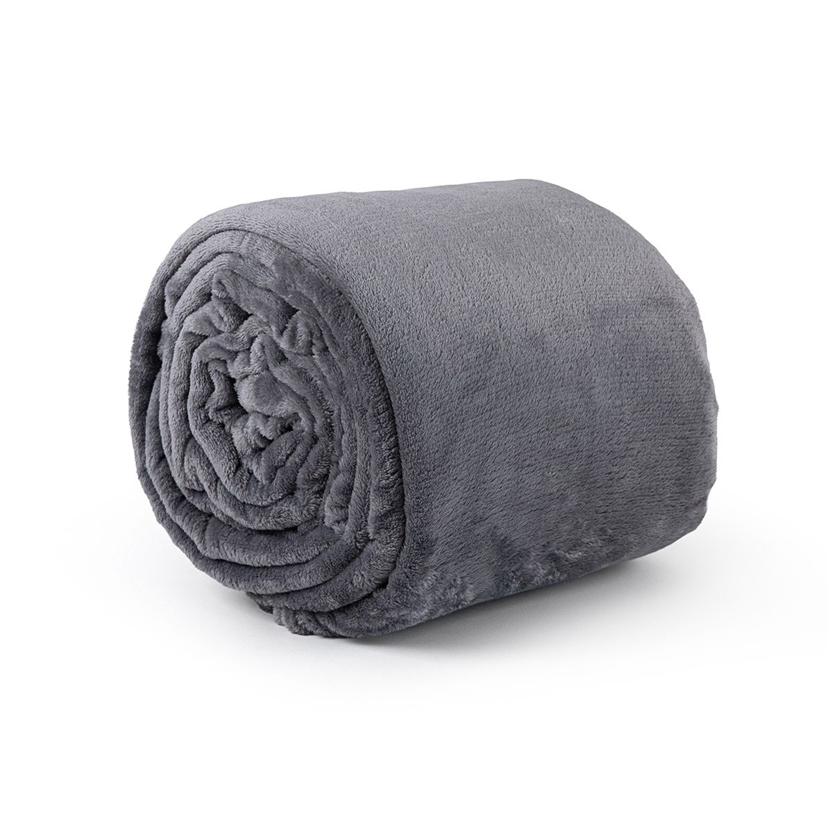 Cobertor para Hotel Flannel Queen 220X240cm Cinza