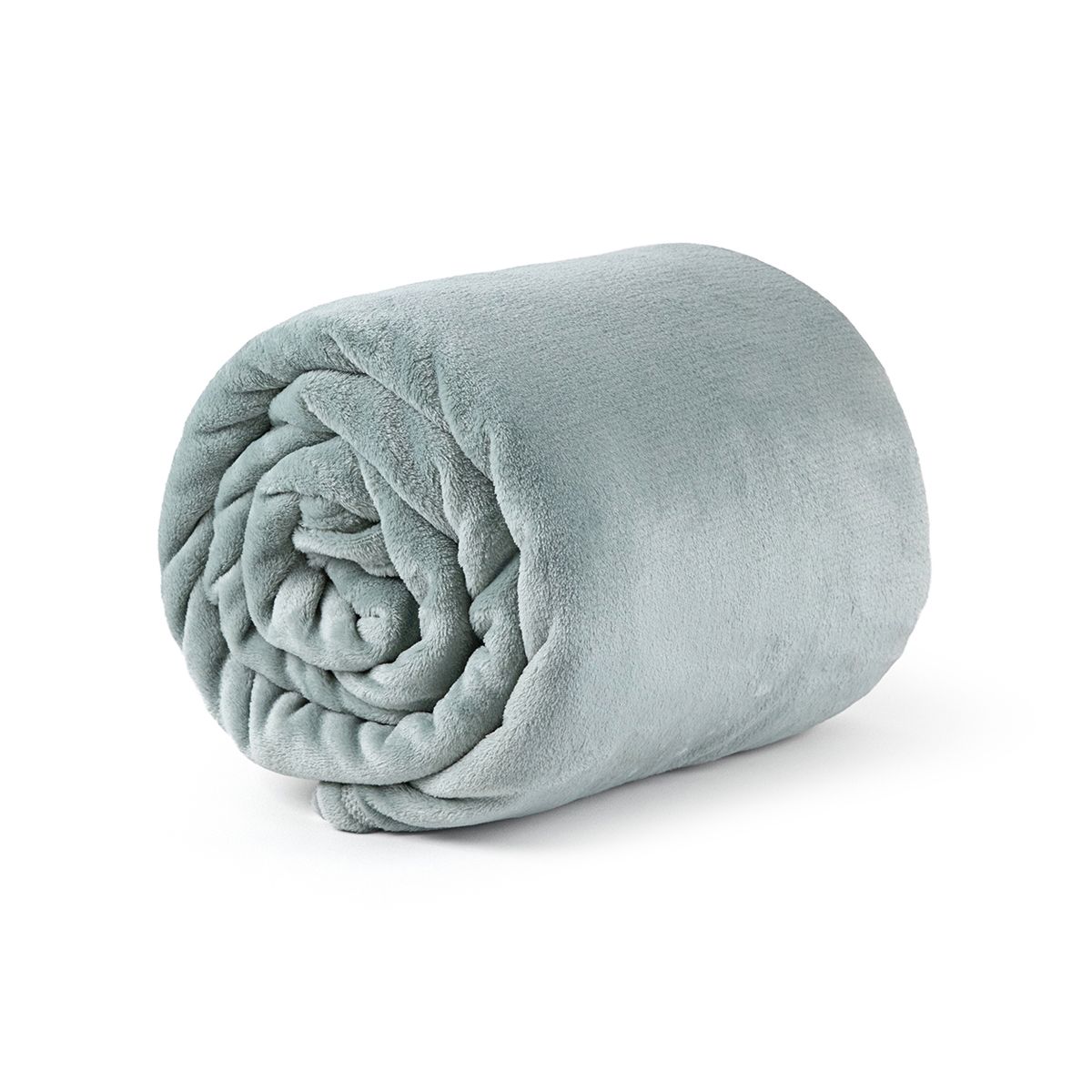 Cobertor para Hotel Flannel Solteiro 150X220cm Verde