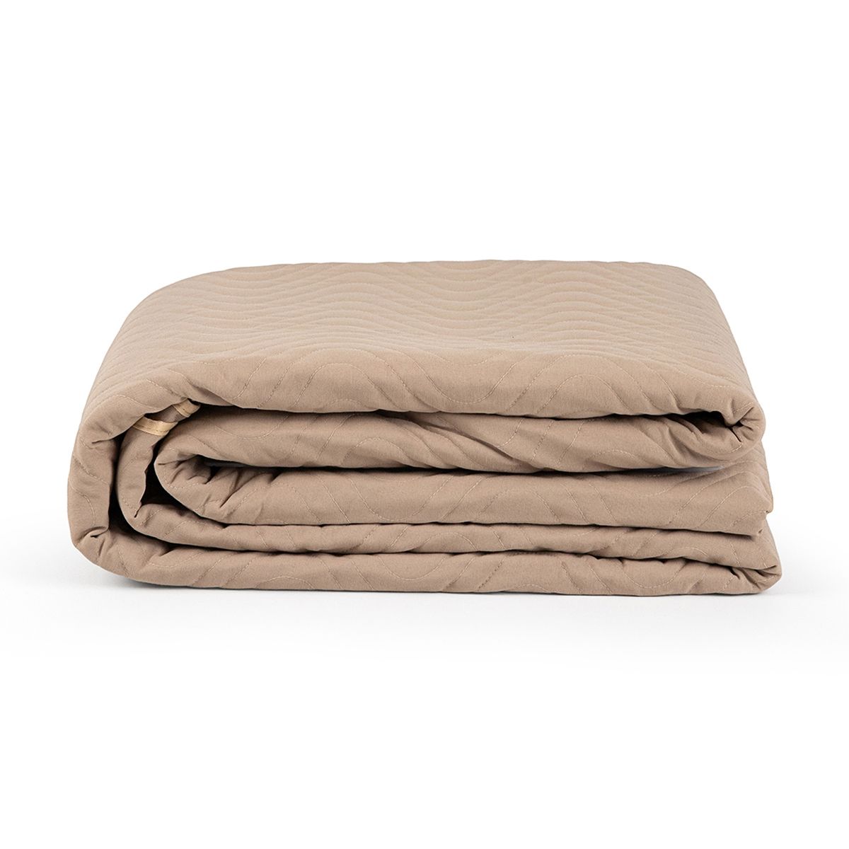 Cobreleito  Dupla Face Confort Solteiro 1,70 X 2,50 Percal 150 FIOS - Bege