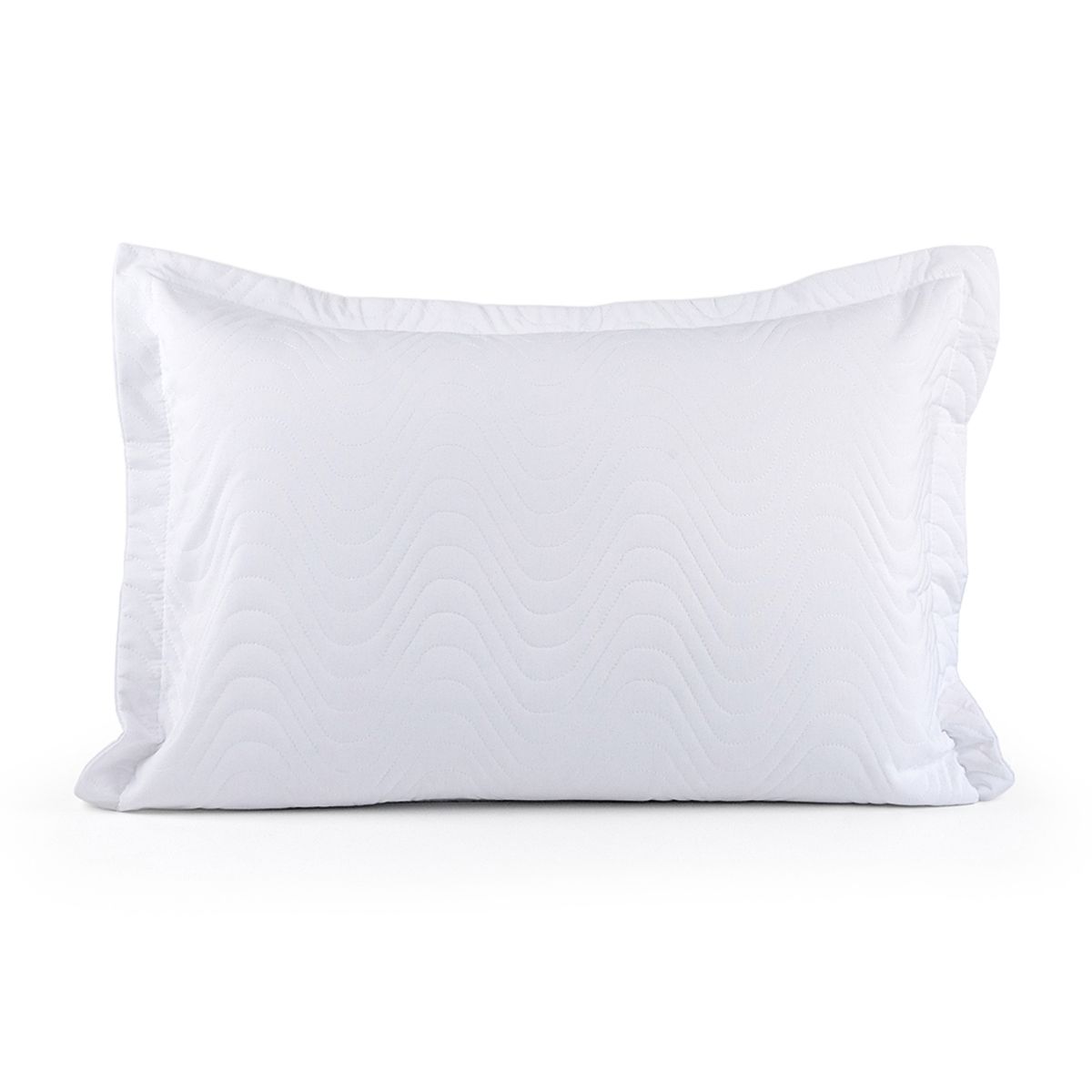 Porta Travesseiro Cobreleito Confort para Hotel 50x70cm (Branco)