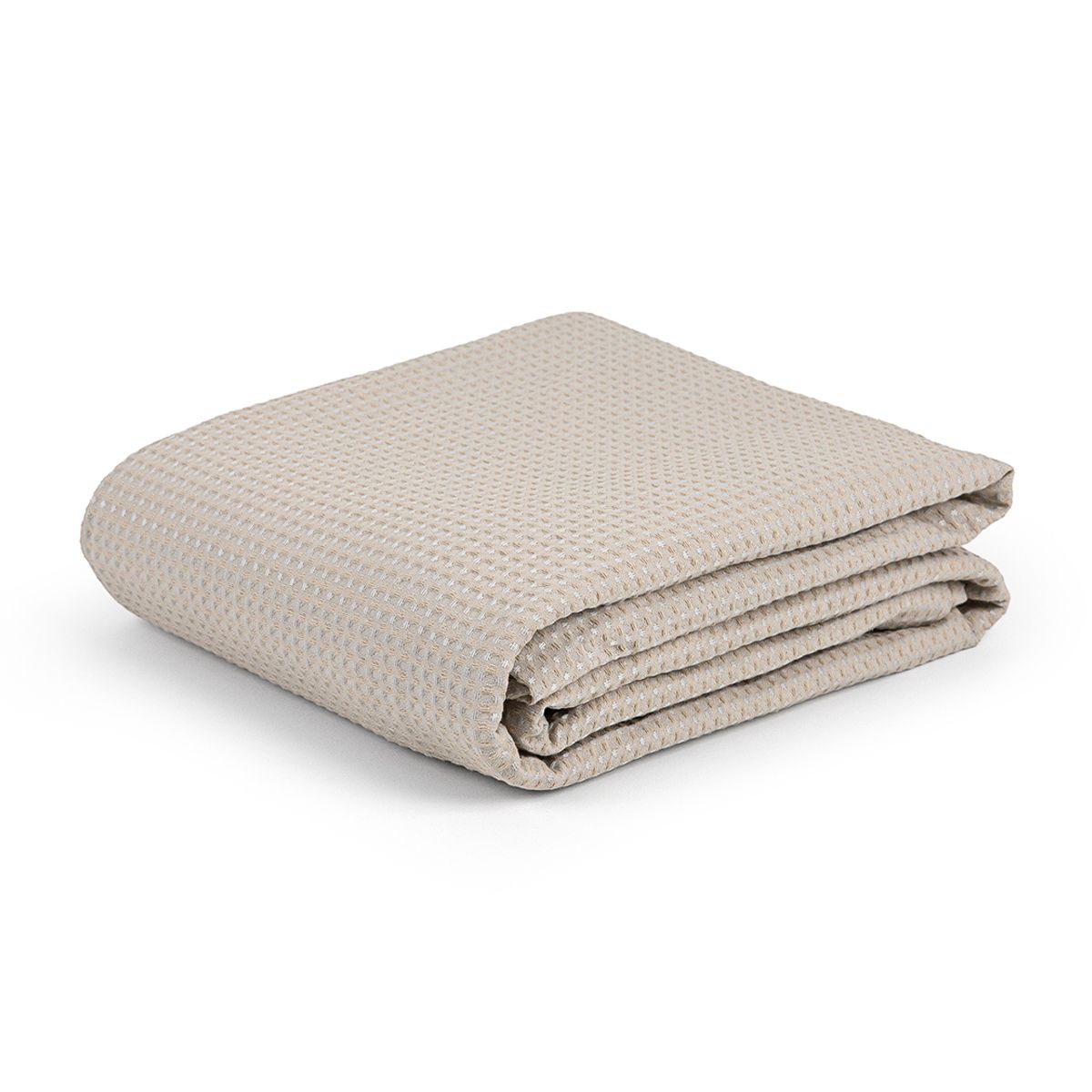 COLCHA PIQUET FAVO KING 2,40 X 2,80 M (BEGE)