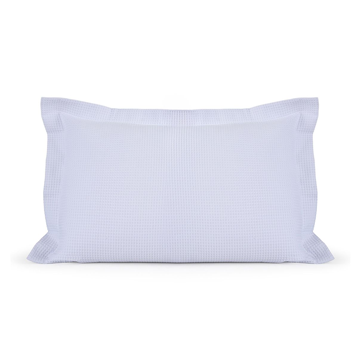 Porta Travesseiro de Piquet Favo para Hotel 50x70cm (Branco)