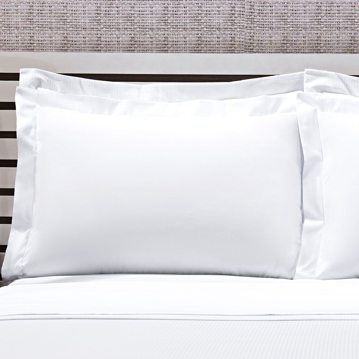 Fronha Avulsa Com Aba 50x70cm para Hotel Classic Percal 200 Fios Misto