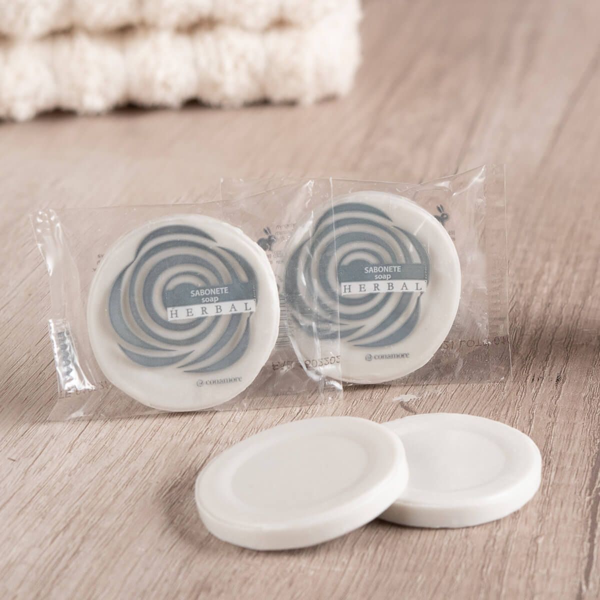 Kit 500 Mini Sabonetes Em Barra Herbal 15G - Amenities Para Hotel