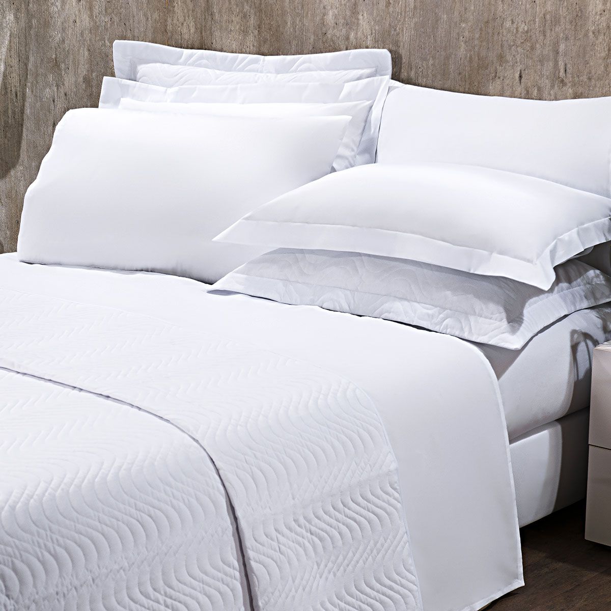 Lençol para Hotel King sem elast 280x250cm Confort Percal 180 Fios Misto