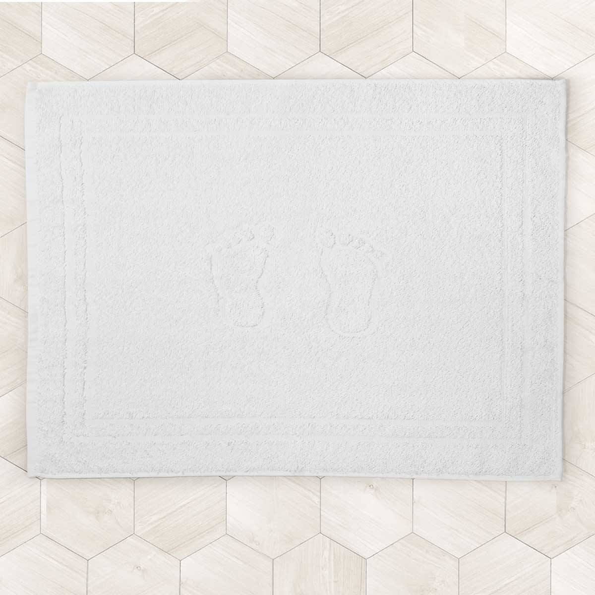 Toalha de Piso para Hotel Pezinho 50x70cm - Gramatura 450g/m2 - Peso: 157g