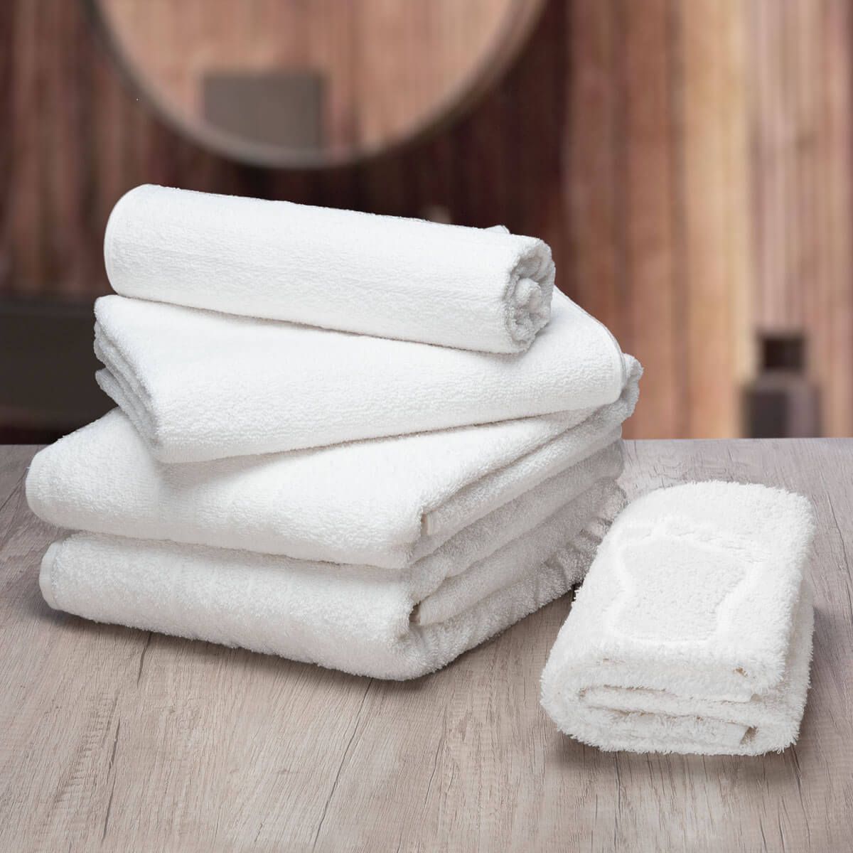 Toalha Hotel Rosto Branca Select - 45x80 cm - Gramatura 440g/m2 - Peso: 158g