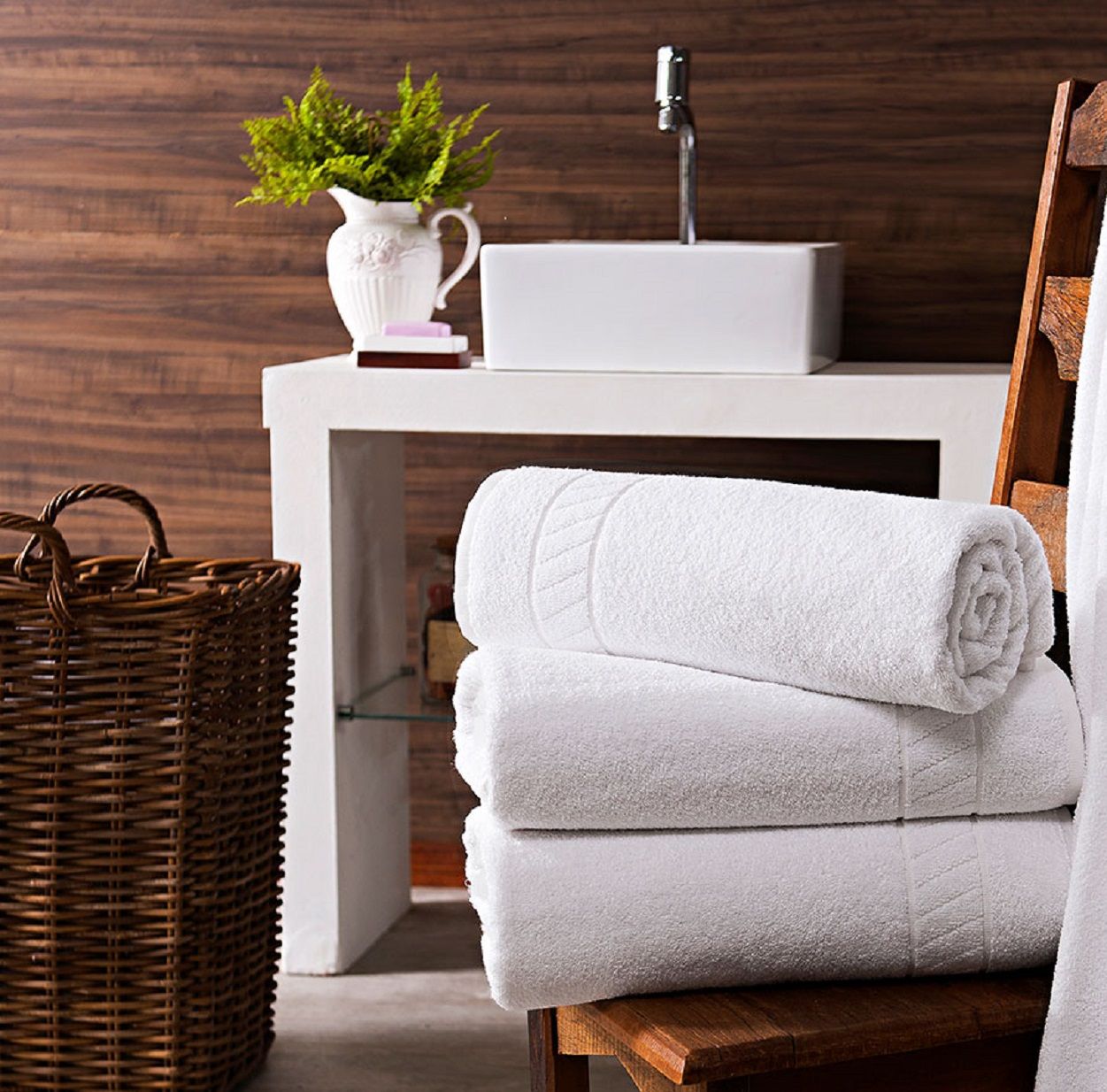 Toalha de Rosto para Hotel Prime Plus - 50x80cm - Gramatura 500g/m2 - Peso: 200g