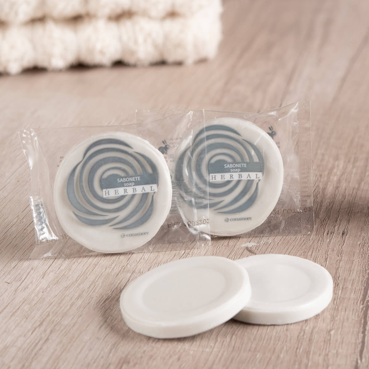 Sabonete 15g Redondo Herbal - Amenities Conamore
