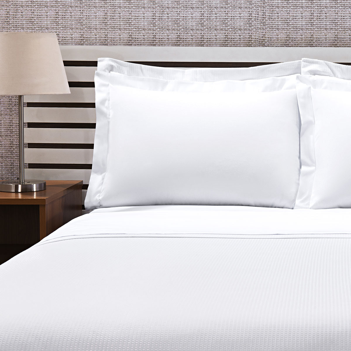 Lençol Casal Branco Com Elástico 200 fios Hotelaria Conamore