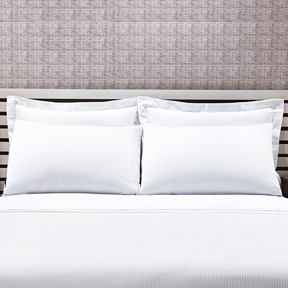 Lençol Casal Queen Branco Sem Elástico 200 fios misto - Classic Conamore Hotelaria