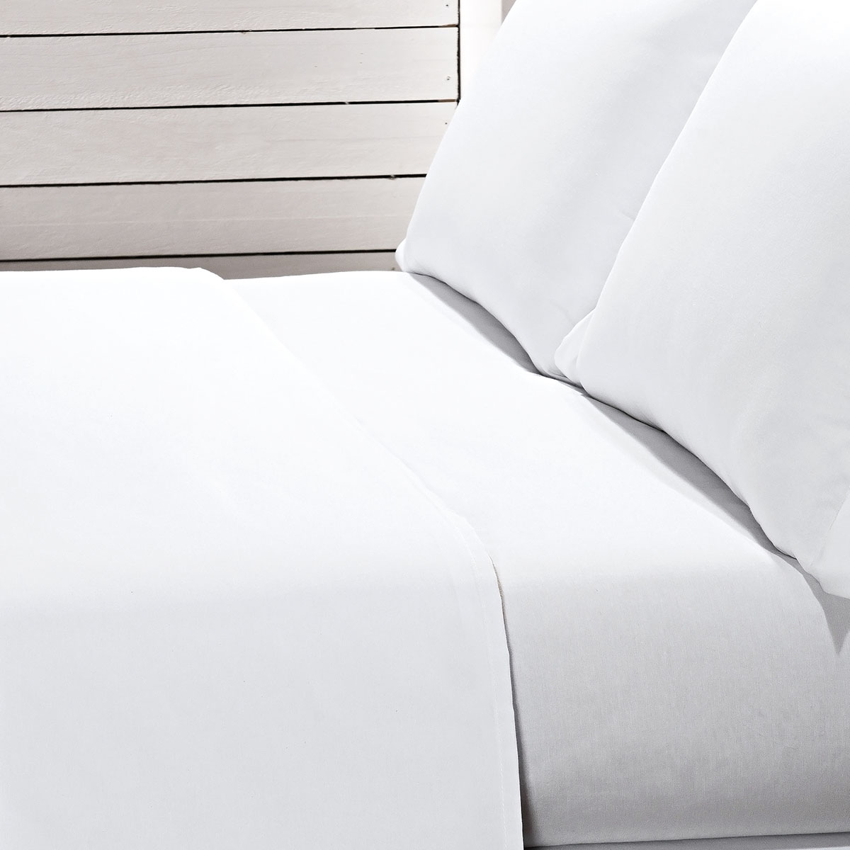 Virol Casal King sem elástico - 200 fios - 100% algodão - Hotelaria