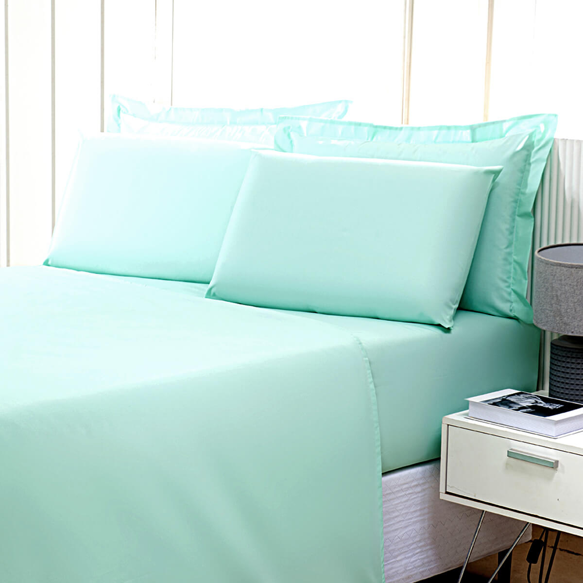 LENÇOL VERDE 180 FIOS