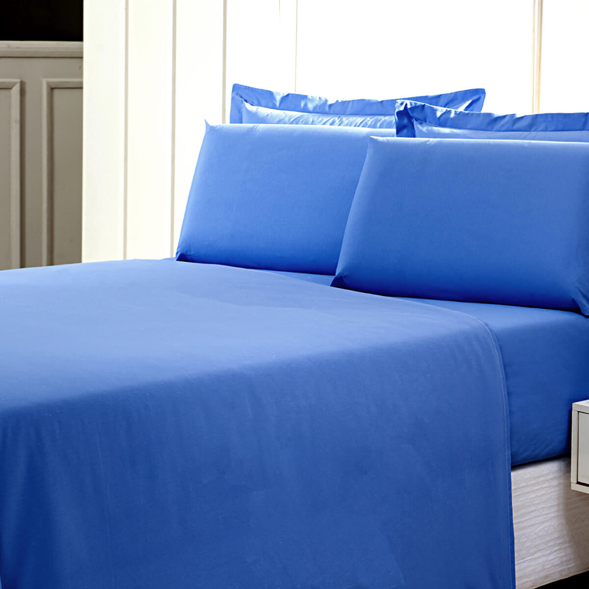 lençol 180 fios  HOSPITALAR AZUL