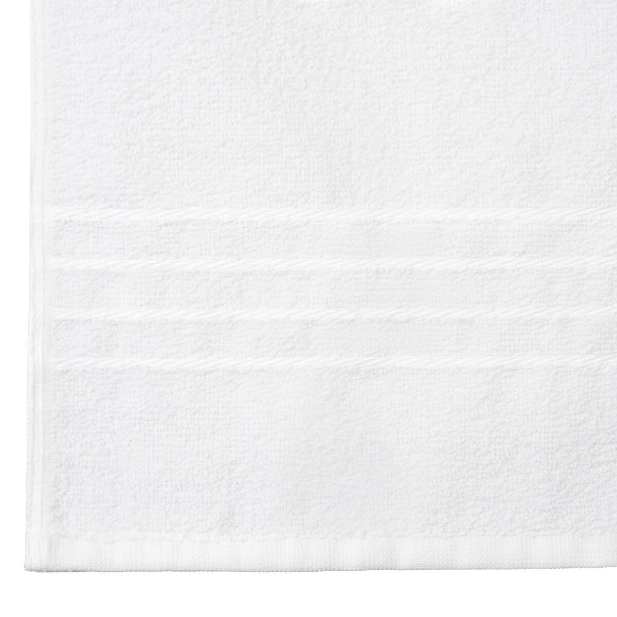 Detalhe da Toalha Branca para Hotel - Select Conamore - Resistente a Lavagem Industrial - Equipotel